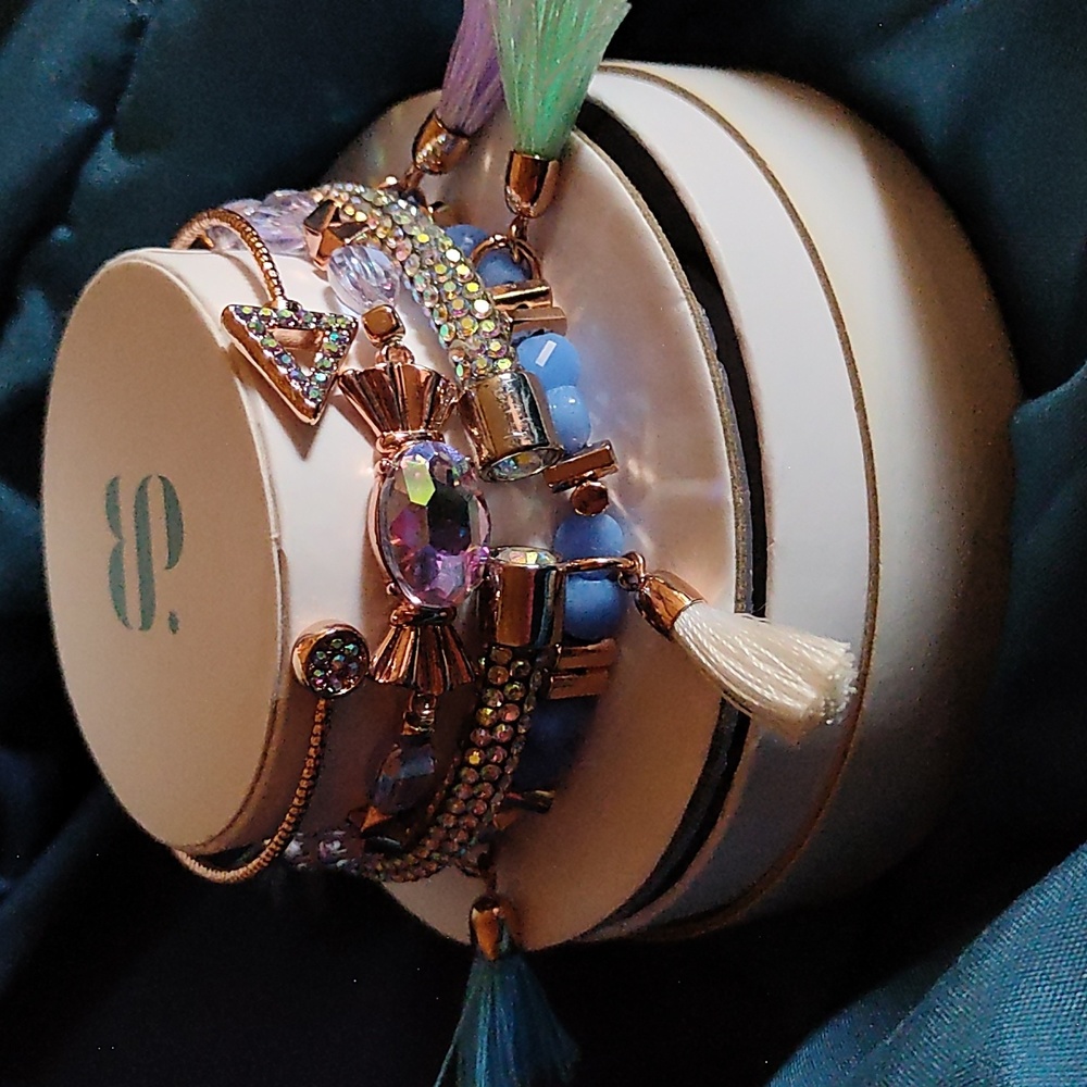 Bomb Party Holiday Stack Bracelet